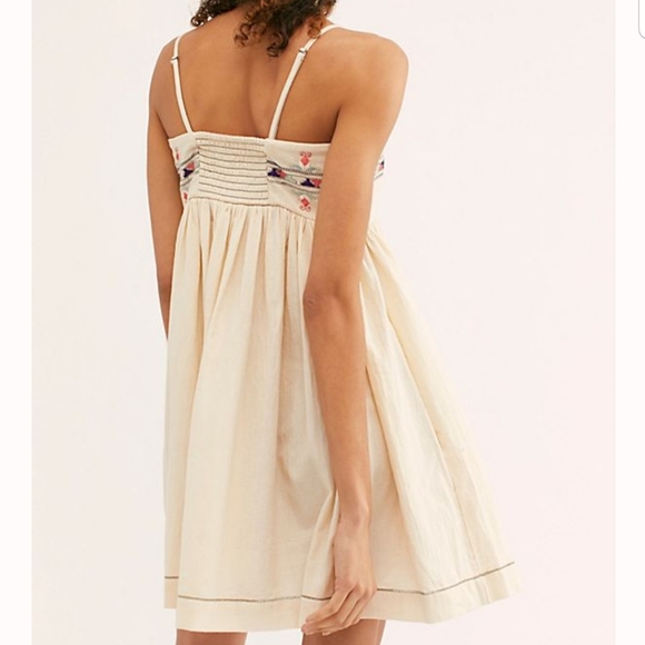 Free People Embroidered Mini Dress - Picture 2 of 6